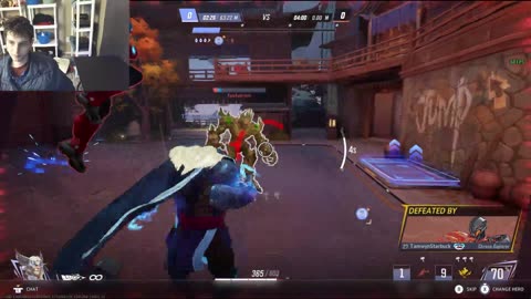 Marvel Rivals Online Competitive Match #260 Part #1 On The PC While Playing As Groot