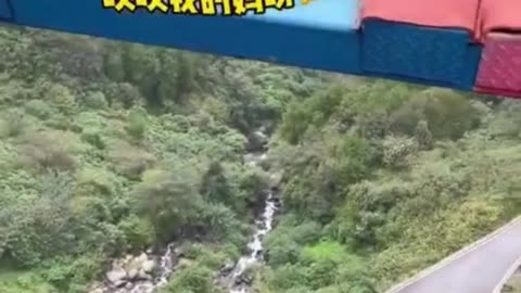 Cliffside Swing Fun! ⛰️😂