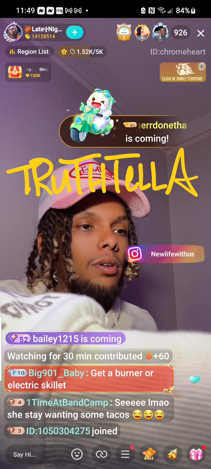 MS LATENIGHT & LATENIGHT GO LIVE TOGETHER TO TALK ABOUT SOME THINGS