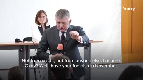 Fico as students walk out over his opposition to EU's €140bn ‘reparations loan’