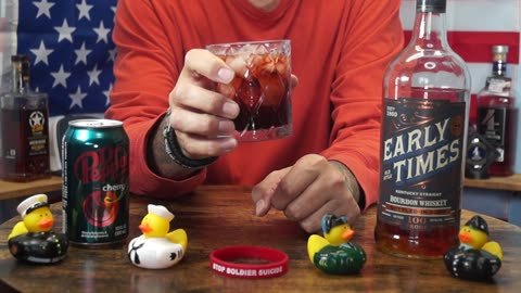 William Spalding - Early Times Bottled in Bond & Dr Pepper Cherry