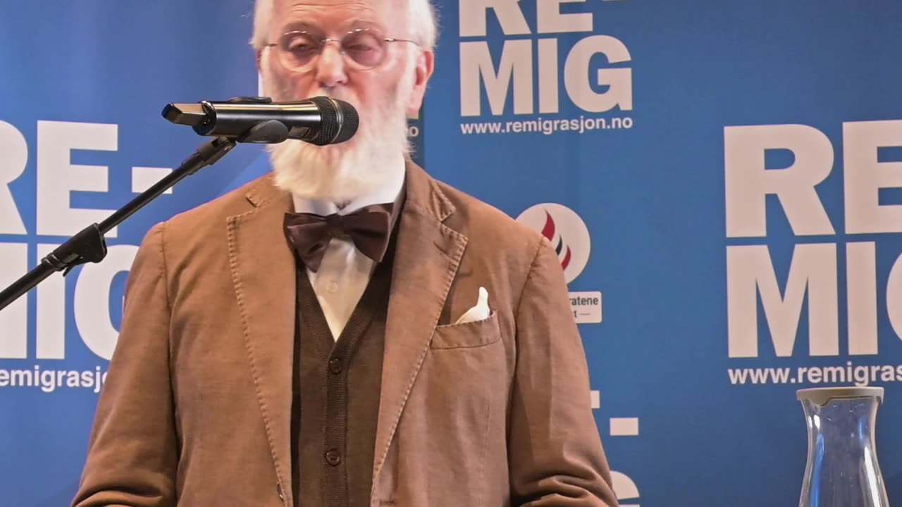Renaud Camus på ReMig2025 - Norsk undertekst