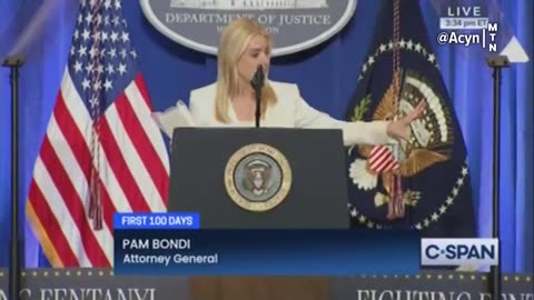 Bondi: On stage, we have -- this is 180 kilograms, it represents -- not real -- of fentanyl