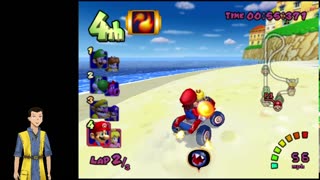 Mario Kart DD (GC/Dolphin) day 4 It was a rom hack?