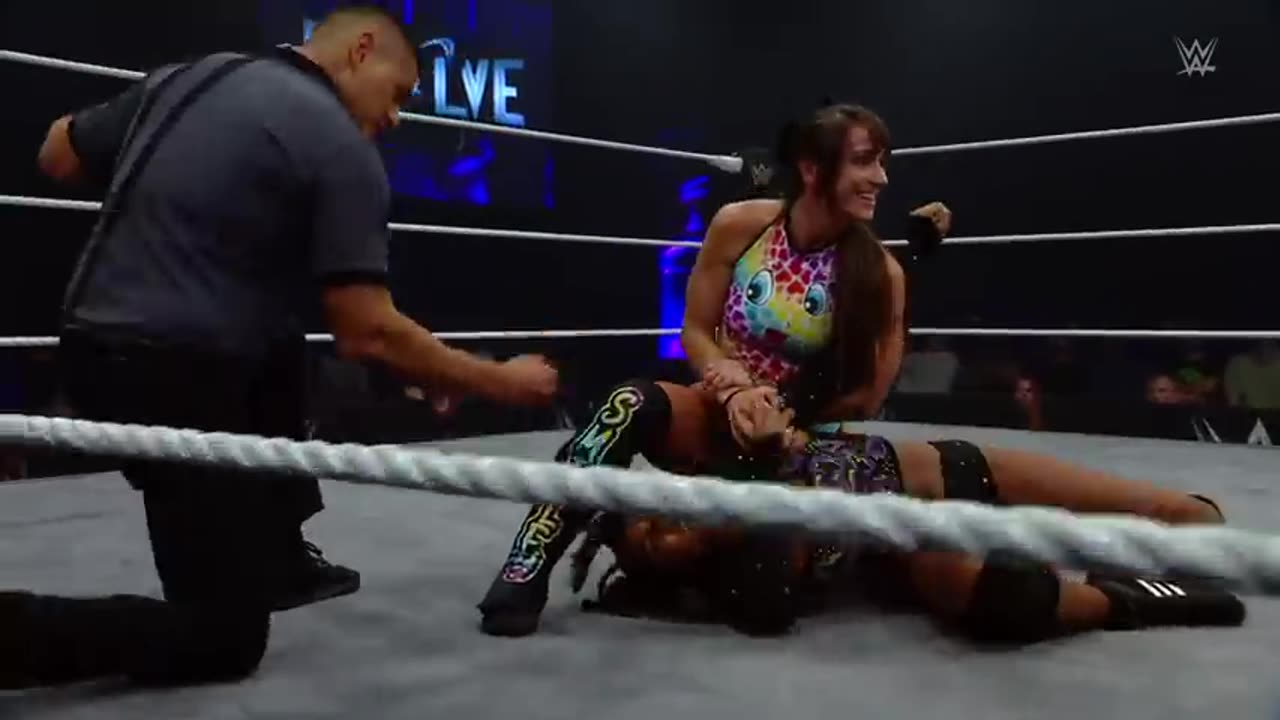 Wwe women fight scene.