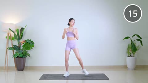 12 MIN ALL STANDING CARDIO ABS WORKOUT LOSE BELLY FAT, NO JUMPING