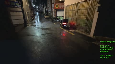Summer night Busan Korea