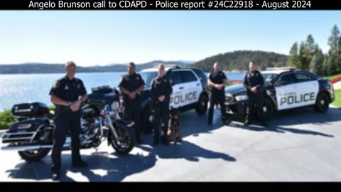 Angelo Brunson Reporting Massage Parlors To CDAPD August 2024