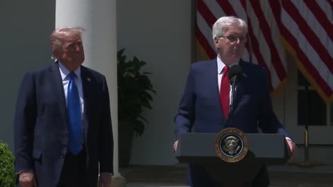 Dan Patrick delivers remarks at the White House National Day of Prayer event