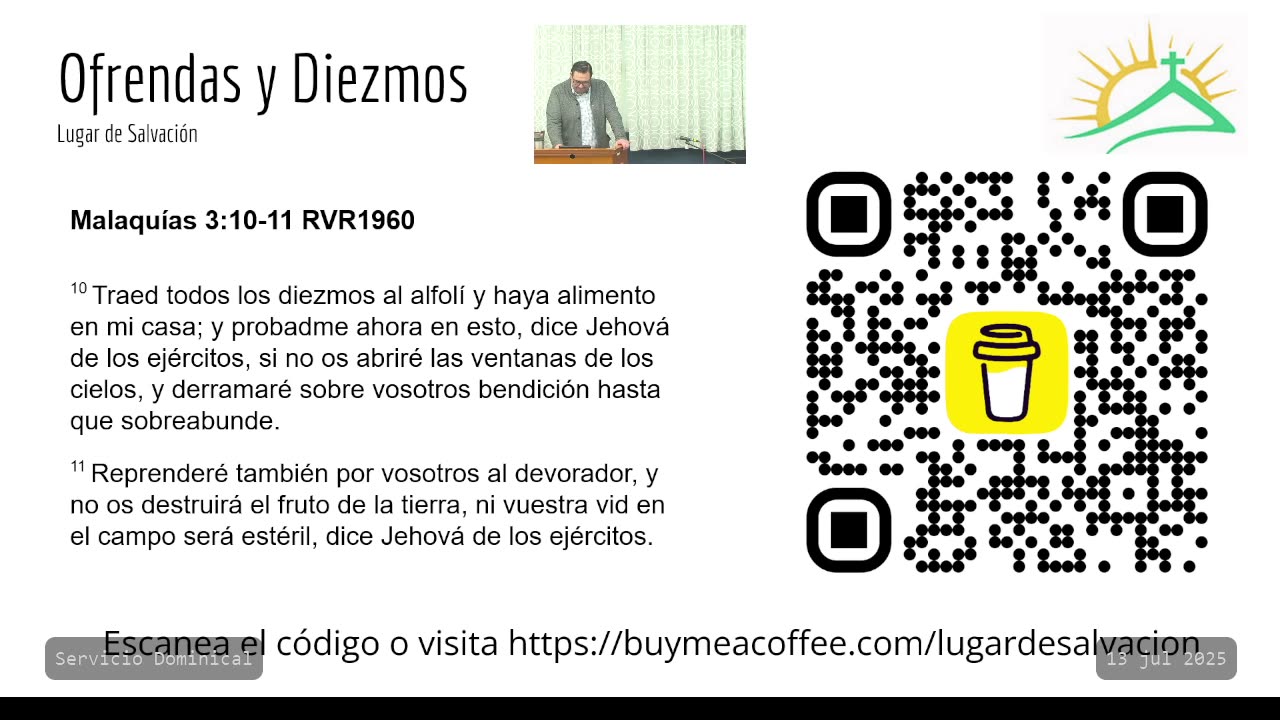Servicio dominical 20250713