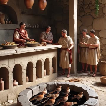 Una investigación reveló el menú perdido del Imperio romano.