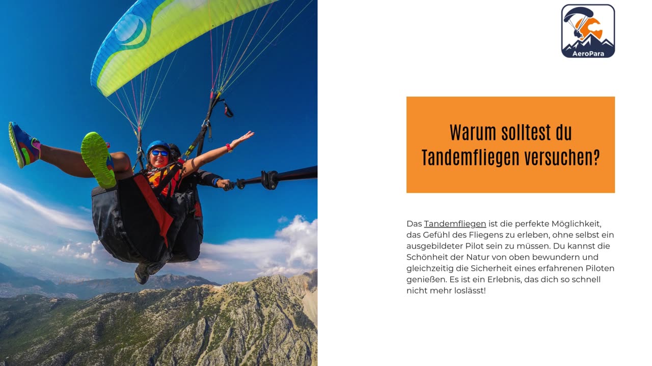 wichtigsten Dinge zum Tandem Gleitschirmfliegen, die Du nicht wusstest