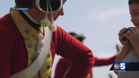 WATCH 📺: More news coverage of this past weekend's 250th anniversary of Fort Ticonderoga