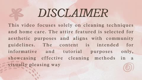 Transparent cleaning with Lovlena