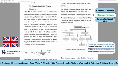 Client Work (Final Year Dissertation) | CDT6200 Machine Learning Football Prediction | BCU UK
