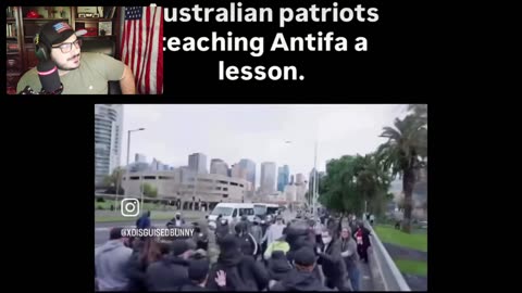 Australiana #Patriots Deal With ANTIFA The Right Way At #ANTIFA #Protest In #Australia