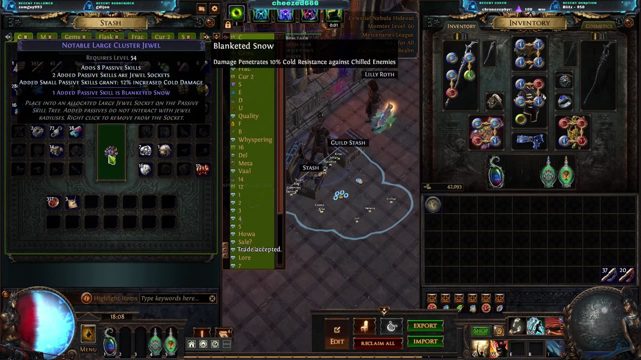 Whispering Ice Trickster finishing story then onto maps