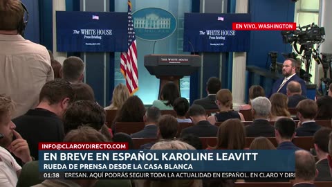 EN VIVO Y EN ESPAÑOL: Senado Aprueba Recortes De Trump /Conferencia De Prensa Karoline Leavitt