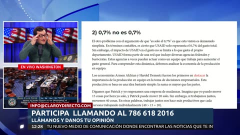 EN VIVO Y EN ESPAÑOL: Senado Aprueba Recortes De Trump /Conferencia De Prensa Karoline Leavitt