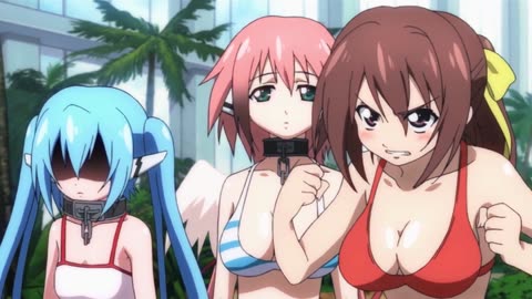 Heaven's Lost Property OVA - swim resort