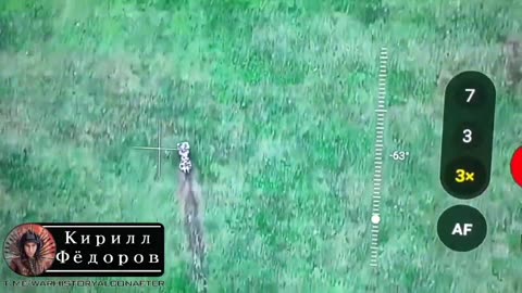 Ukrainian Quad Ran Over a Mine