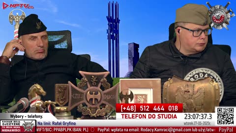 WYBORY TELEFONY. Wt. 27.5.2025r. W. Olszański, M. Osadowski Rodacy Kamraci NPTV.pl