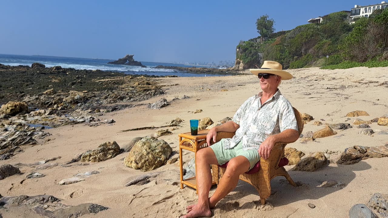 #210 Cameo Shores Beach, Corona Del Mar, California.