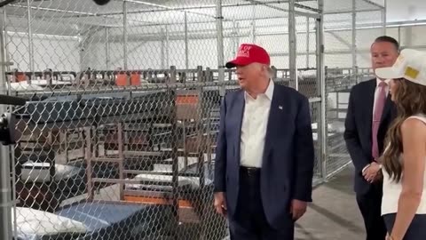 🇺🇲 🐊 President Trump Tours 'Alligator Alcatraz' on July 1/2025