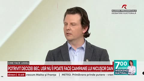 Dezbatere electorală despre alegerile prezidențiale la TVR