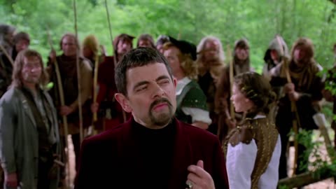 A bunch of Robin Hood lunatics and the Time Machine -- Rowan Atkinson LOL