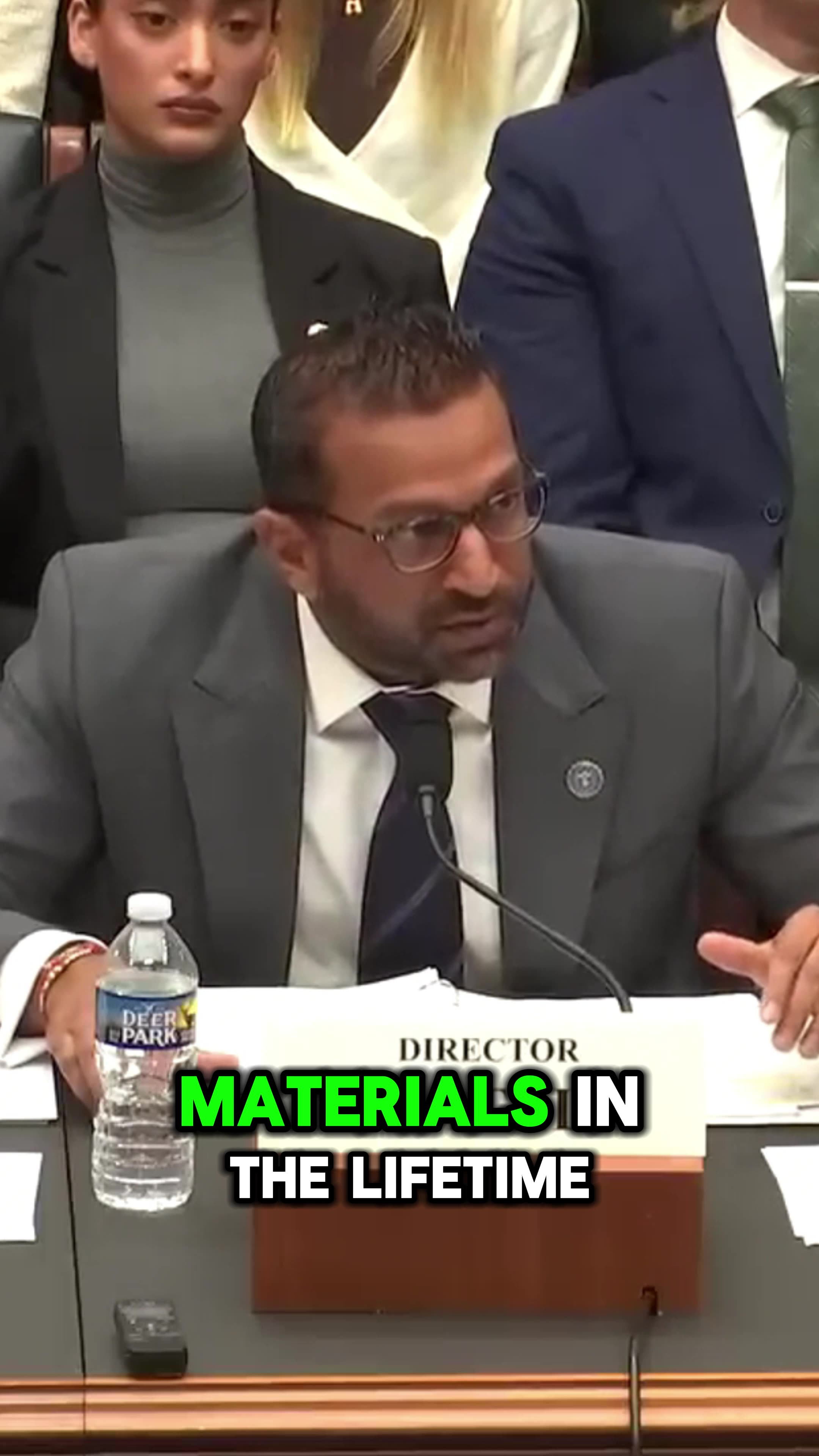 Congressman Massie Challenges FBI Chief Patel: Are Epstein Witnesses Trustworthy?