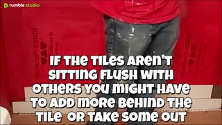 Tile trick and tips