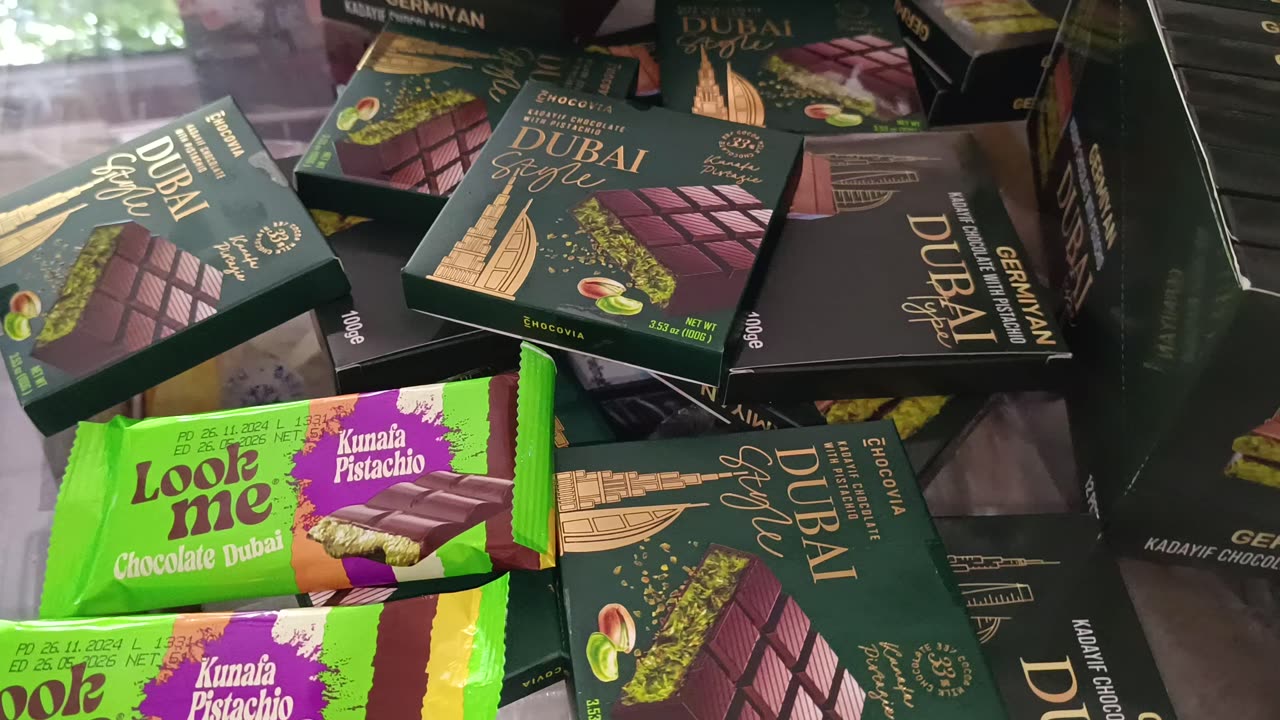Chocolate de Dubai disponible en Jerez de la Frontera