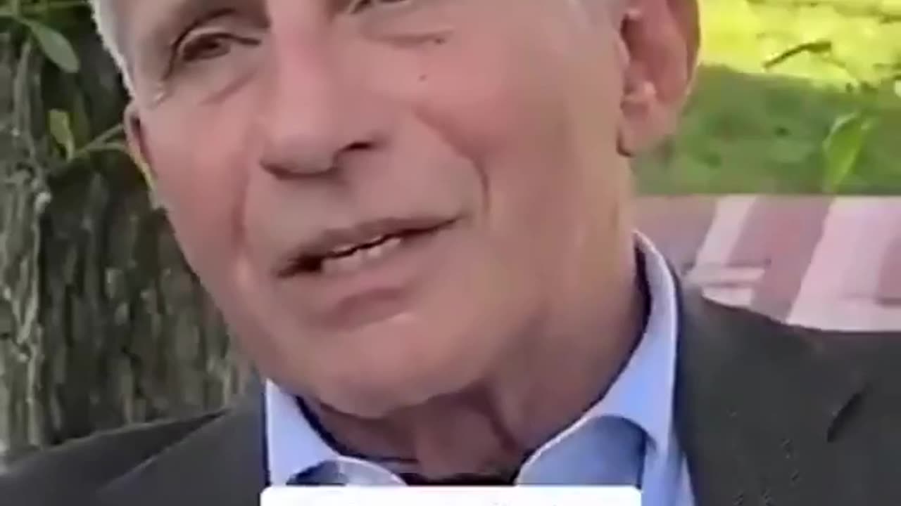 Look who's talking: Fauci urges Americans not to accept "the normalization of untruths".