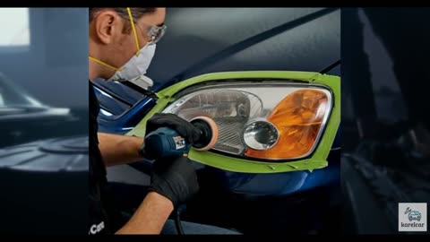 3M Ultra Headlight Restoration Kit, Contains Masking Tape, Light Sanding Discs,