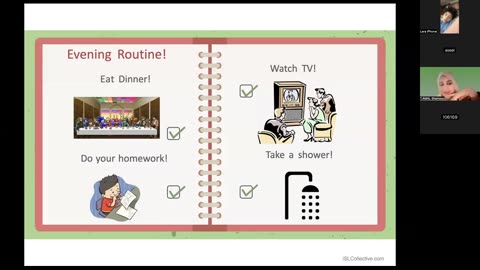 Daily routine Class (9)