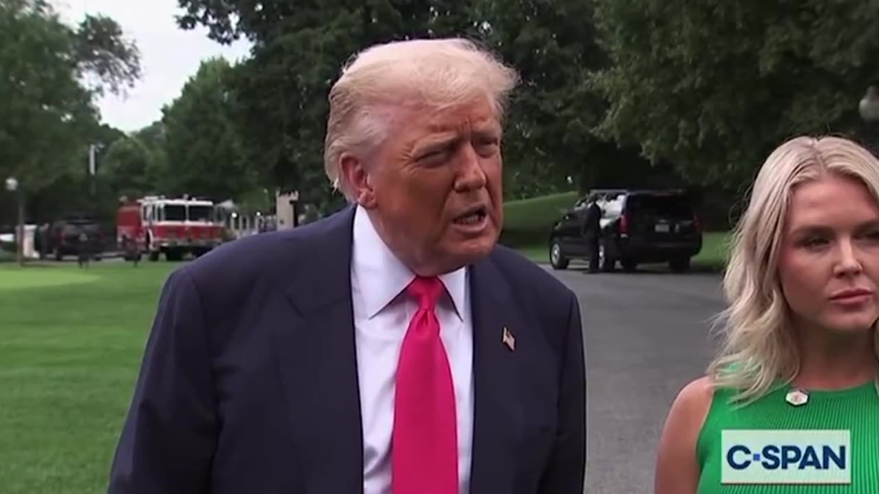 Trump Defends Pam Bondi, says Epstein Files were “made up” by Comey, Obama, and Biden