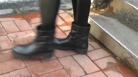 Army, Sexy Pantyhose Crush - Candid