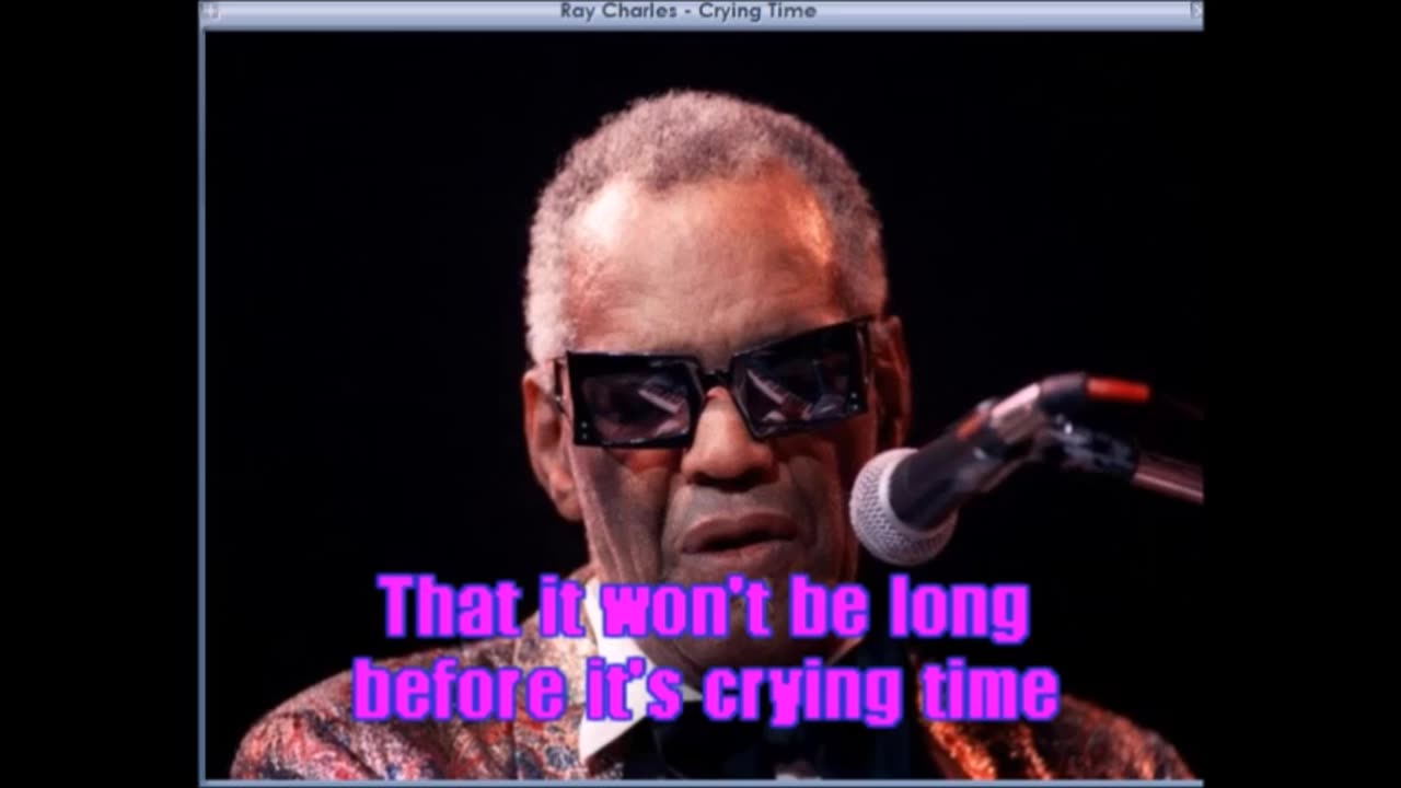 Cryin' Time -Ray Charles -KnD66XXXX -1966 -Karaoke