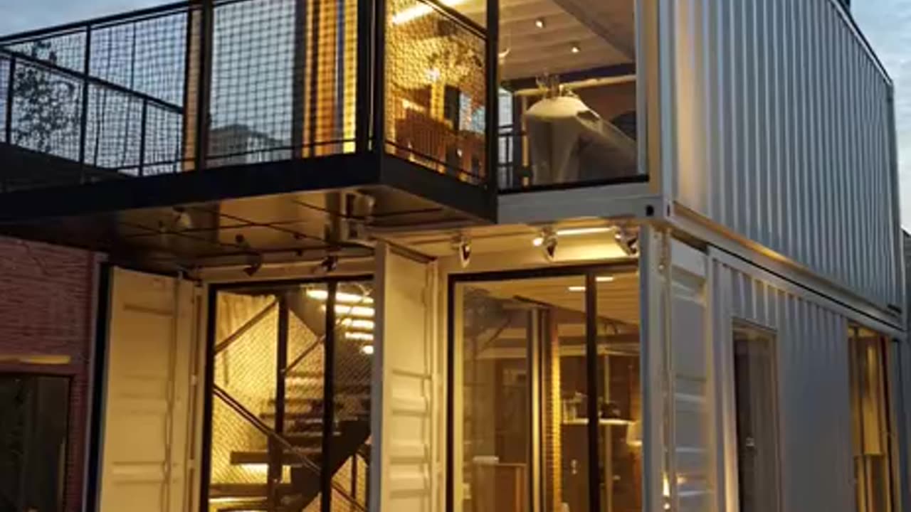 Modern Container House With a Beautiful Garden 🌿✨ | Smart Eco Living