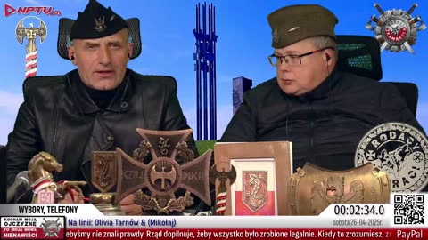 WYBORY, TELEFONY. Pt. 25.4.2025r. W. Olszański, M. Osadowski Rodacy Kamraci NPTV.pl