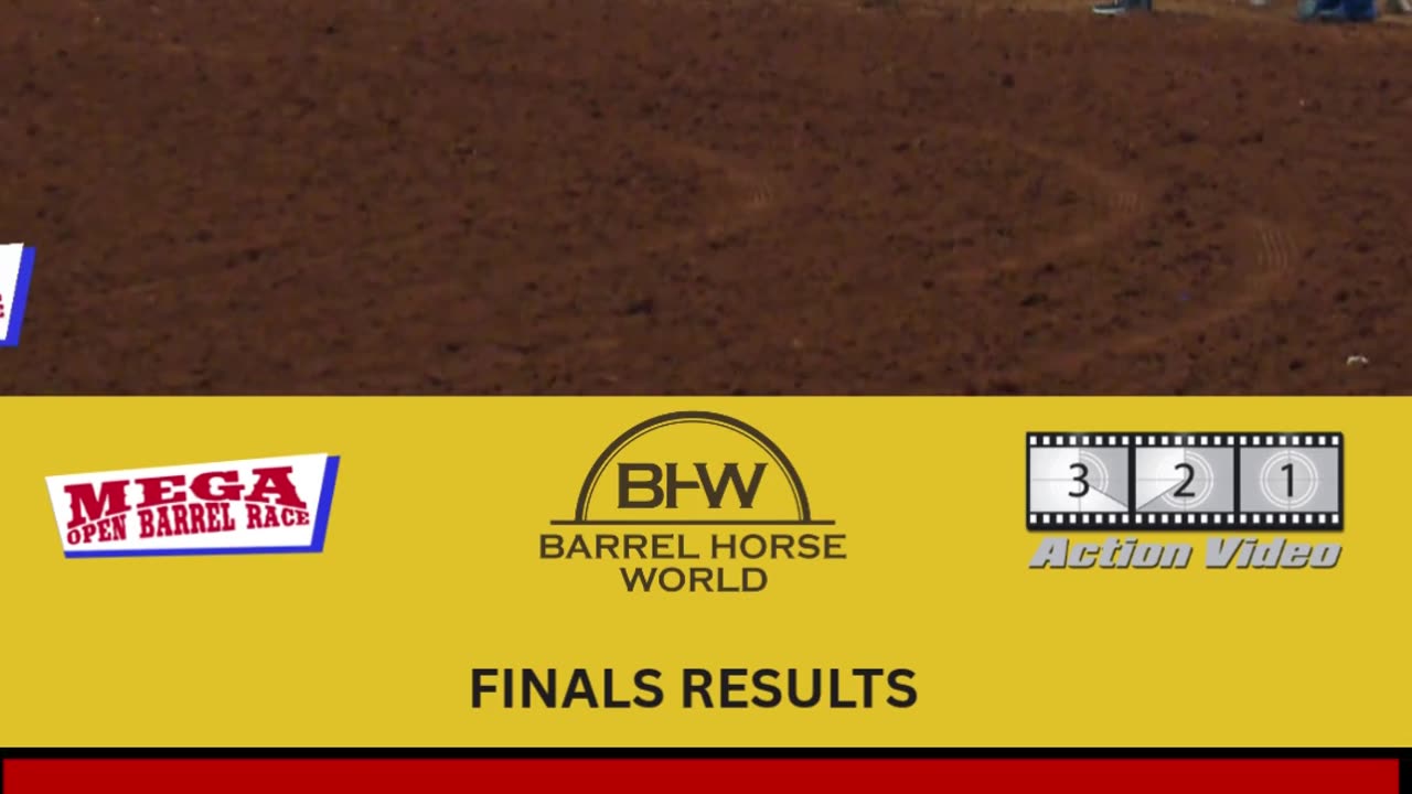 2025 Mega Barrel Race - Finals Results