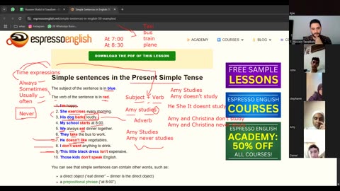 ‏ Fluency Builders-A1 (10) Make a simple sentence