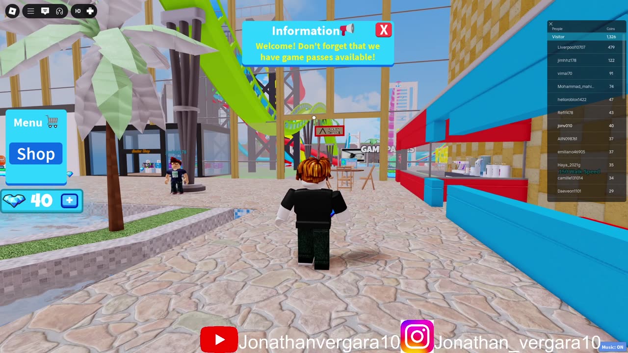 roblox water park gameplay