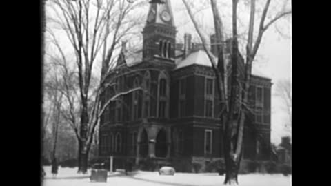 1962 - Snowy Scenes from Indiana's DePauw University