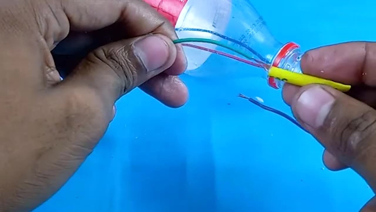 Make a helicopter using plastic bottle || Diy Toy Helicopter