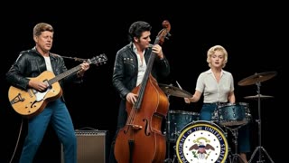 JFK ELVIS PRESLEY & MARILYN MONROE JAMMING