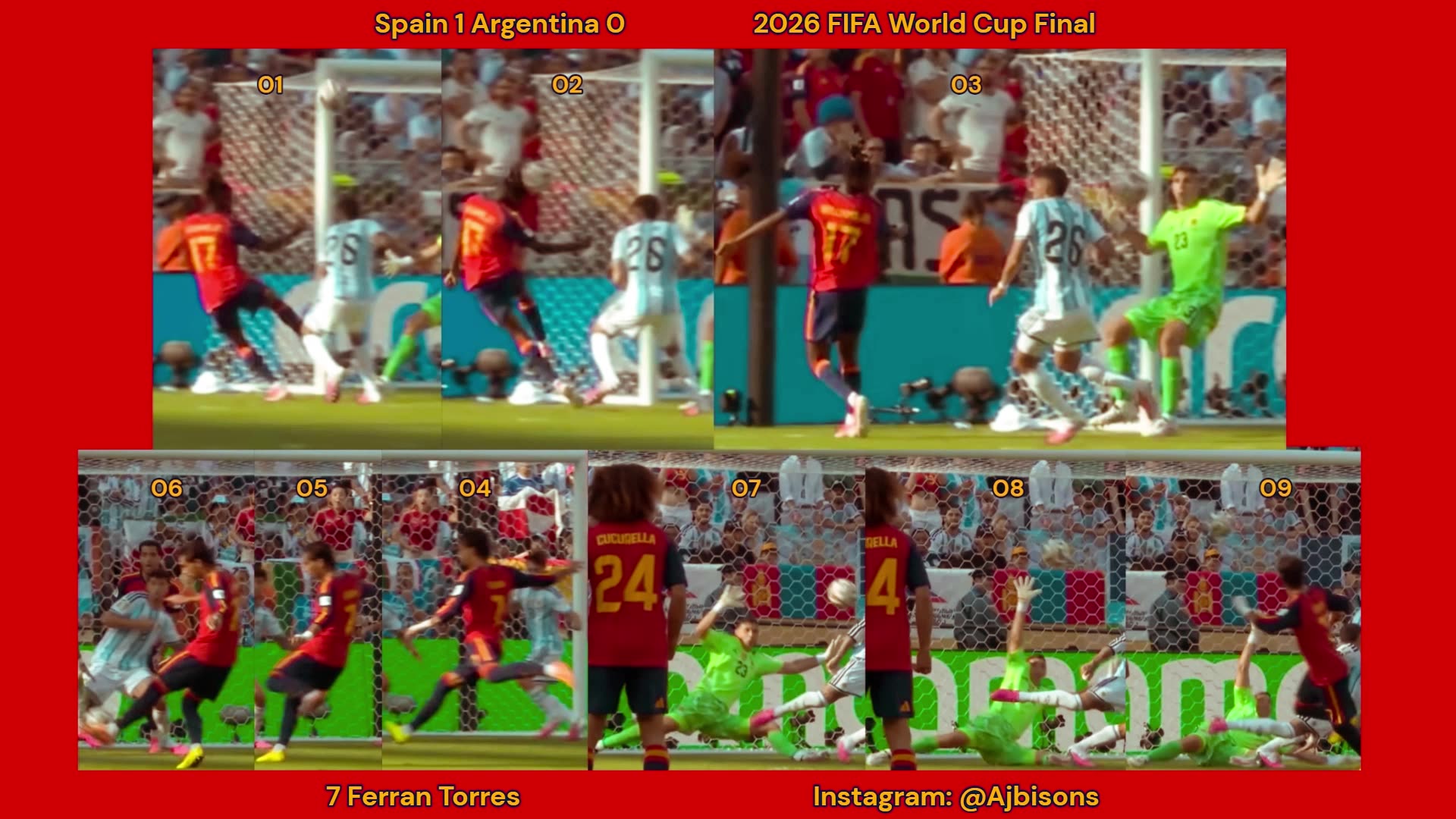 Prototype 701: Spain's Ferran Torres 2026 FIFA World Cup Final Goal vs Argentina