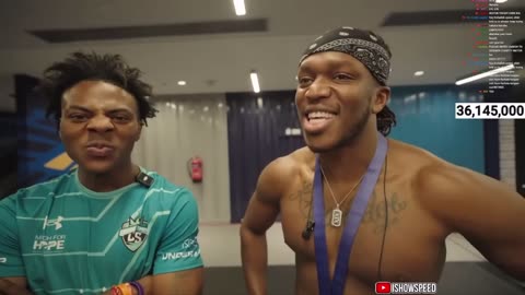 KSI sings a Song for Ishowspeed.