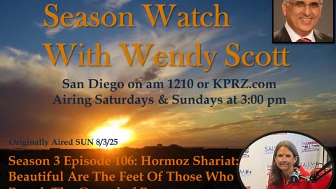 Season 3 Episode 106: Hormoz Shariat: Beautiful Are The Feet Of Those Who Preach The Gospel of Peace